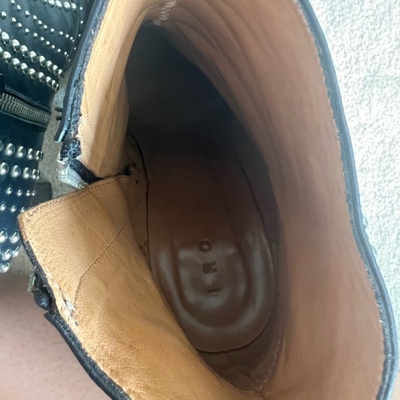 IRO leather studded accent ankle boots - Picture 6 of 6
